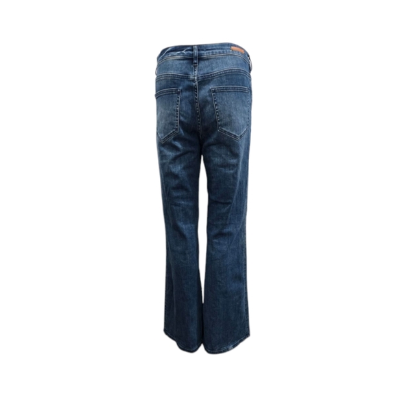 Pilcro and the Letterpress Dark Blue High Rise Jeans - Picture 8 of 11